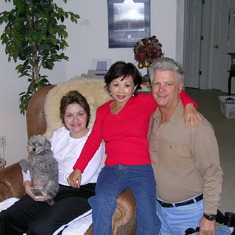Tom, Betty & Sharon Christmas 2005