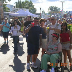Reno Western BBQ Cookoff 2007  Mike, MAX, Robie, Annie & Sharon