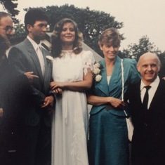 July 1985 Pastor Hoefner John Brett Sharon Heiko Pacyna