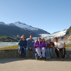 Group at the Glacier
