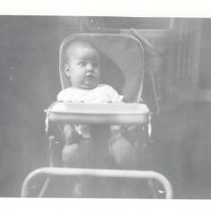 Sharon as an infant - must be in Sac