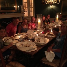 Amazing family dinner