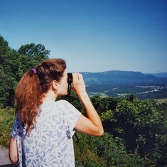Shenandoah National Park June 1995 - Sunny with Binoculars