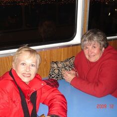 2009  On the boat at Long Beach Christmas tour. Our last visit with you.