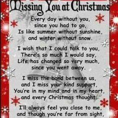 Missing You at Christmas