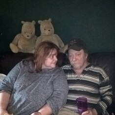Her and my father, they married in 1979. This was taking Thanksgiving 2017.