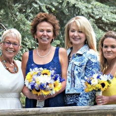 Aunt Sharon, Aunt Sally, Aunt Tammy Aunt Jill(mom)