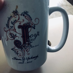 drink from this all the time so you are always on my mind 
