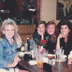 Sizzler with friends 1988