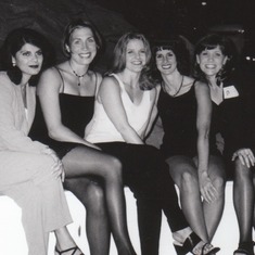 Norwalk High 10-yr Reunion Liz, Leesa, Shawn, Karen & Michl 1998