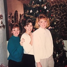 Shawn, Kim & Michl Christmas 1987