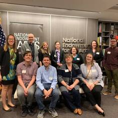 Bolz Arts Administration class at the National Endowment for the Arts