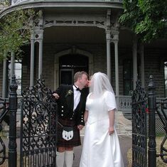 Mickey & Sherry , sealed with a kiss - August 30, 2003