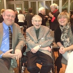 Sherry with the former directors of the Bolz Center for Arts Administration.