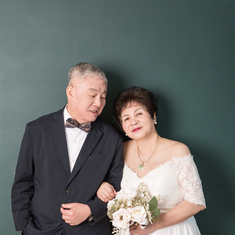 Wedding Photos as a Gift to My Mom's 71st Birthday, October 2019