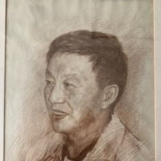 Portrait by Tang Desheng