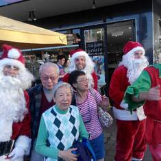 Christmas 2015 - in the street of Glen Waverley