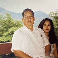 婚後第一次回馬來西亞, 爸爸帶我們到神山遊玩