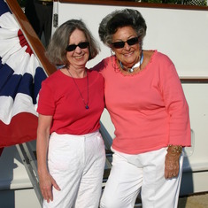 July 4th 2005---Sister Pat Rourke and  Miss Shirley