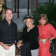 Mike, Miss Shirley and Debbie---Rio Tranquillo under construction