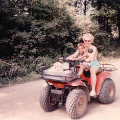 Mike and Shirley & Muffin @Eau Claire Riding Quad
