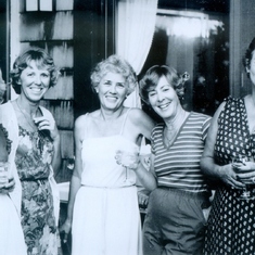 Shirley with Margaret Weber and Helen Gage