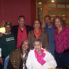 Birthday Party 2013 at Country Buffet, Denise, Rudy, Jeanette, Joni, Bernetta and Patricia