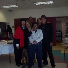 Patricia, Jeanette, Johnny, Bernetta, Rudy and Denise