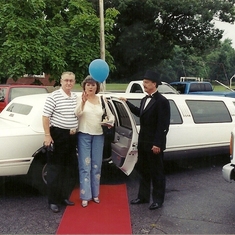 Mom & Dad's Surprise 40th Wedding Anniversary Limo Ride Courtesy of Touch of Class Limo Svc. 2004