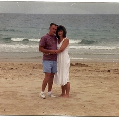 Mom & Dad at the beach 1996....Mom's favorite place to be.
