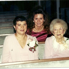 Mom , Me and Grandma Clark ( Mom was in remission here)
