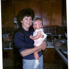 Mom with granddaughter Alicia