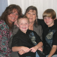 Me, Rylan, Mom and Steven