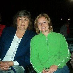 Mom and Crystal @ my concert at City Park