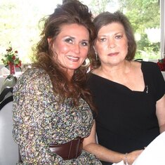 me and mom at marshalls wedding
