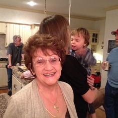 Mom at John Bennett's 2nd birthday party