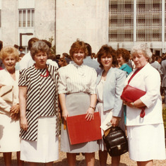 Shirley,Kathy,Anita,Helen 1984