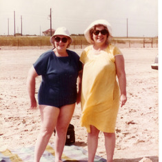 Helen & Shirley in Galveston