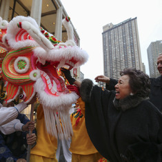 Lunar New Year celebration at Lincoln Center in 2017