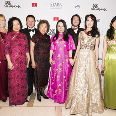 Shirley Young at the 2019 New York Philharmonic Lunar New Year Gala with other co-chairs and trustees.