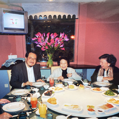 Celebrating Madame Zhou Xiaoyan's 85th biirthday in Shanghai