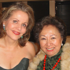 Renée Fleming and Shirley Young