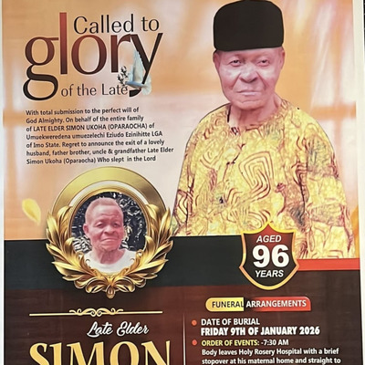 SIMON OPARAOCHA UKOHA