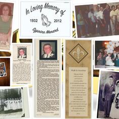 daddy & moma's wedding & wedding party,their 25th & 50th anniversary,,daddy's siblings