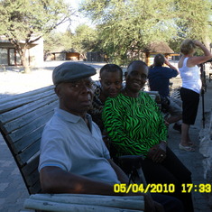 Ochi Mum and dad in namibia
