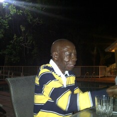 Papa at Chi's House in Jacks Hill, Jamaica-2