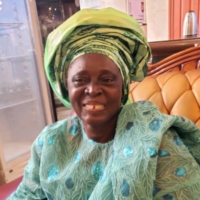 SNR.PROPHETESS FLORENCE OLUYOMI TEMILADE ABEBI OLASEINDE AKANNI (NEE ÀMÓÓ) aka lyá Adúra