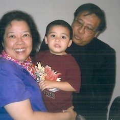 With Rod and grandson Marius Elijah Llorente