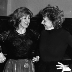1980 with Mathilde Manuel