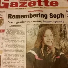 remember soph newspaper article